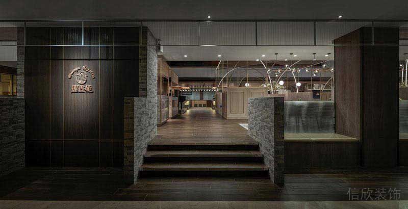 餐廳現(xiàn)代風(fēng)門面效果圖