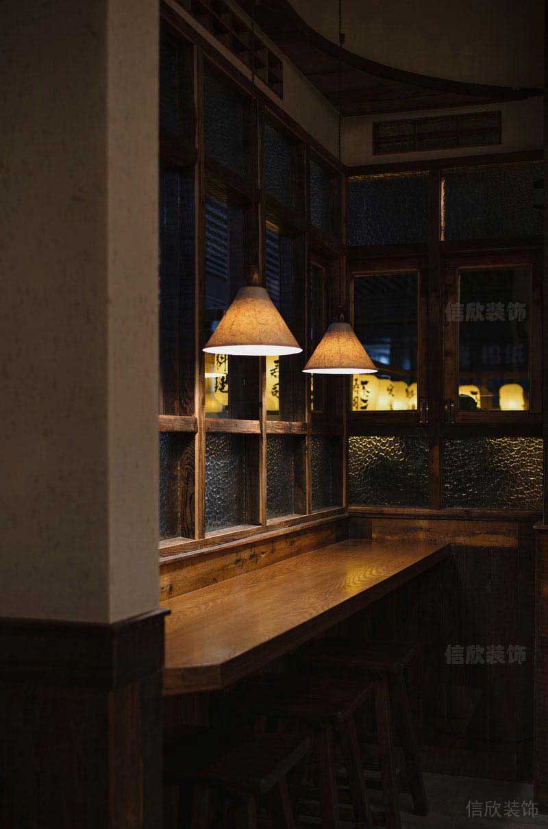 餐廳現(xiàn)代風用餐臺板效果圖