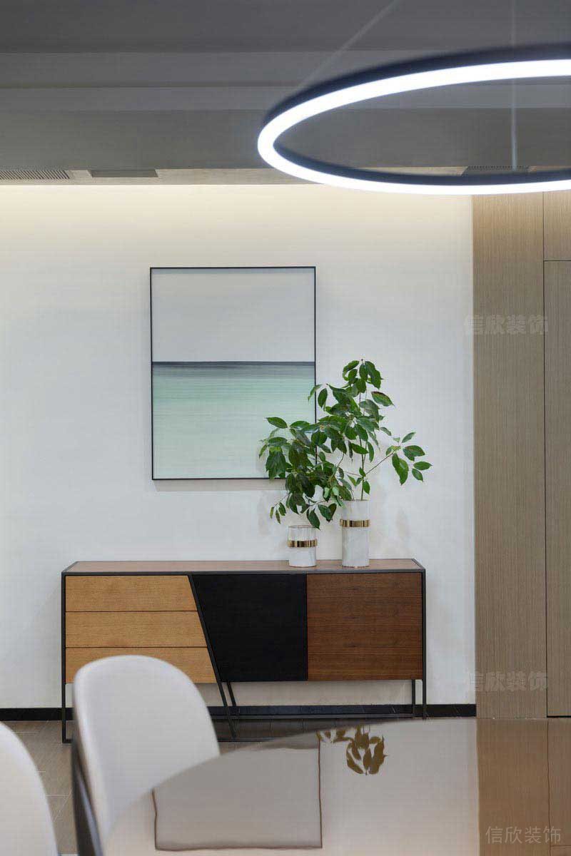 二手房改造北歐風邊柜效果圖