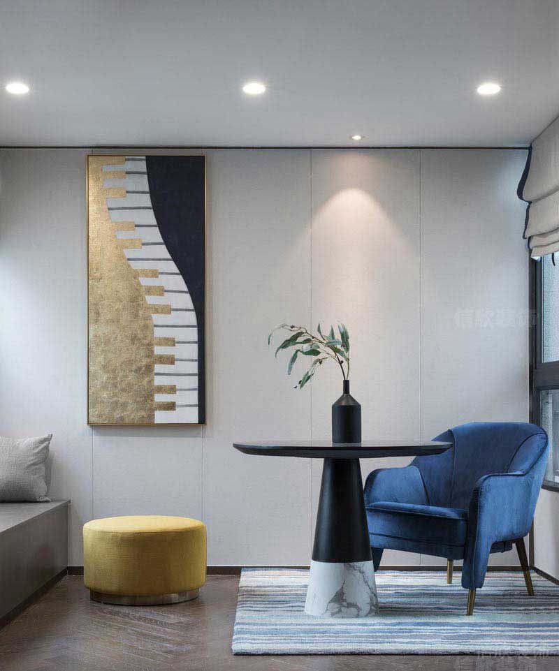 二手房改造北歐風窗臺布藝茶幾果圖