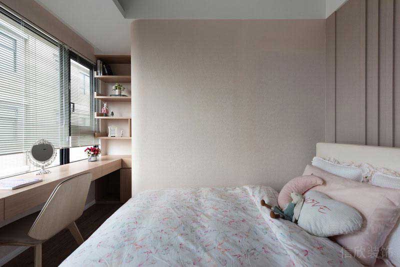 二手房改造北歐風(fēng)兒童房效果圖(2)