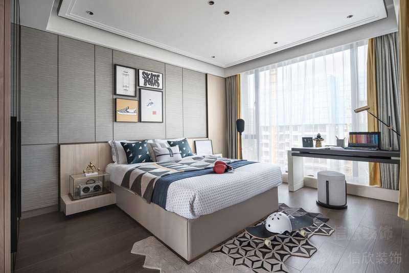 二手房改造北歐風兒童房效果圖 (2)