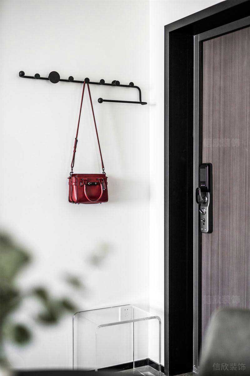 二手房改造北歐風入戶效果圖