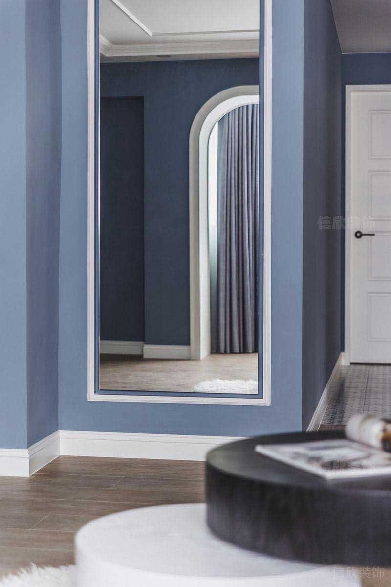 二手房改造北歐風(fēng)休息區(qū)穿衣鏡效果圖