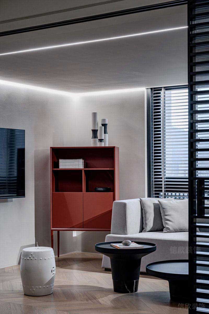 二手房改造現(xiàn)代風沙發(fā)效果圖