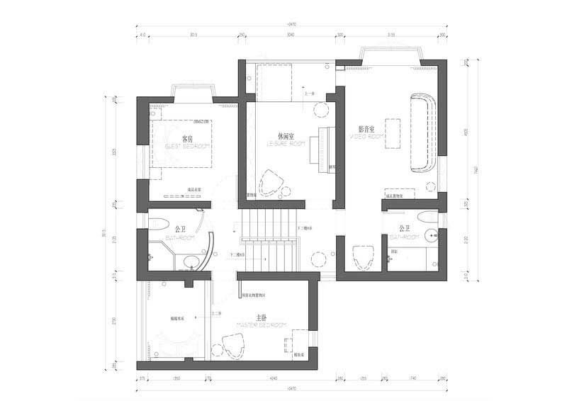 二手房改造現(xiàn)代簡約風設計圖 (2)