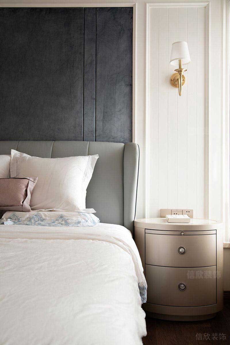 二手房改造現(xiàn)代簡(jiǎn)約風(fēng)臥室效果圖(6)