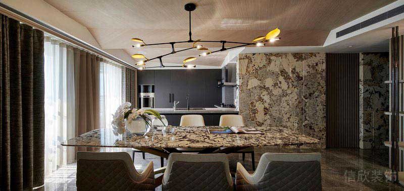 二手房改造現(xiàn)代簡約風(fēng)餐廳效果圖 (2)