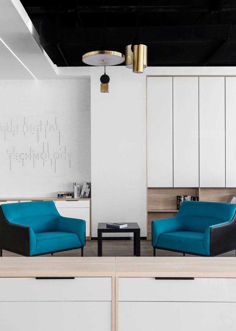 二手房改造現(xiàn)代輕奢風休息區(qū)沙發(fā)效果圖