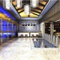 酒店輕奢風(fēng)前臺效果圖