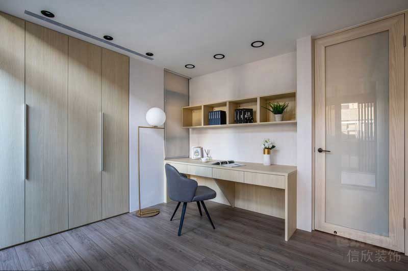 極簡北歐風(fēng)家居空間書房