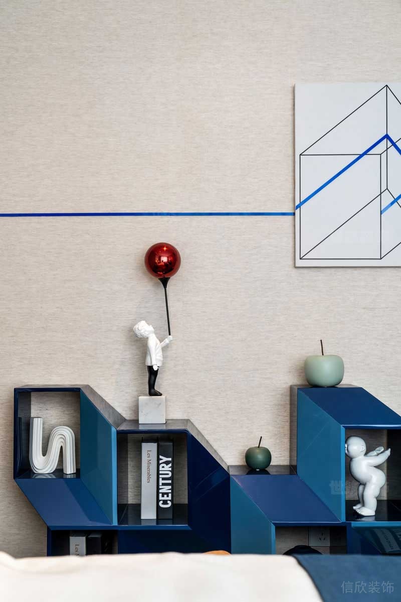 極簡(jiǎn)北歐風(fēng)家居裝飾書(shū)柜