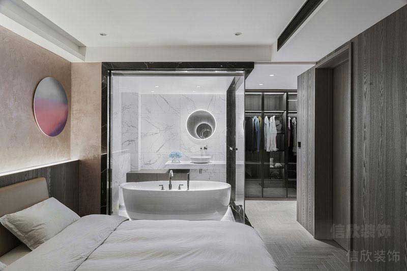 極簡風(fēng)格豪華別墅套房