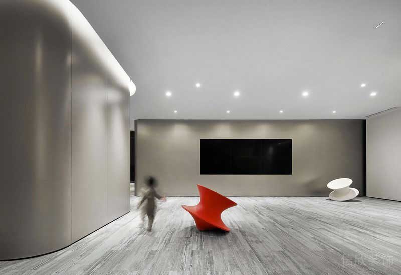 極簡(jiǎn)風(fēng)格豪華別墅娛樂(lè)游玩休閑空間