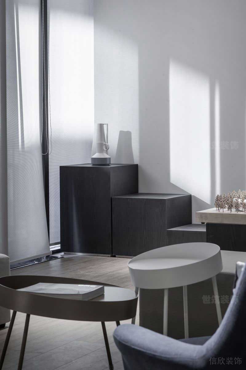 極簡風格家居空間休閑區(qū)