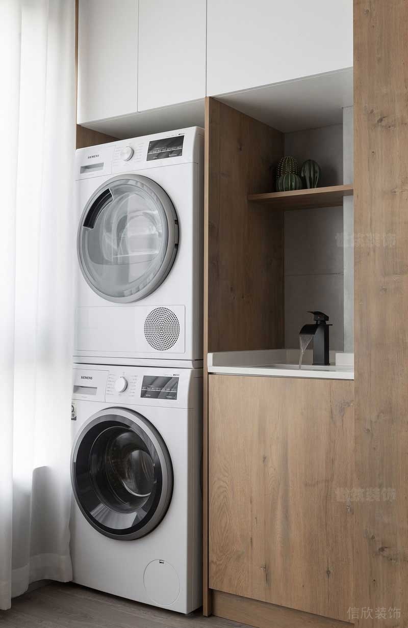 極簡風格家居洗衣區(qū)