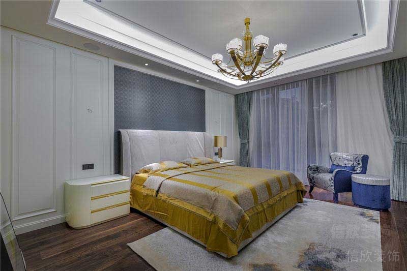 簡(jiǎn)歐白色系家居臥室