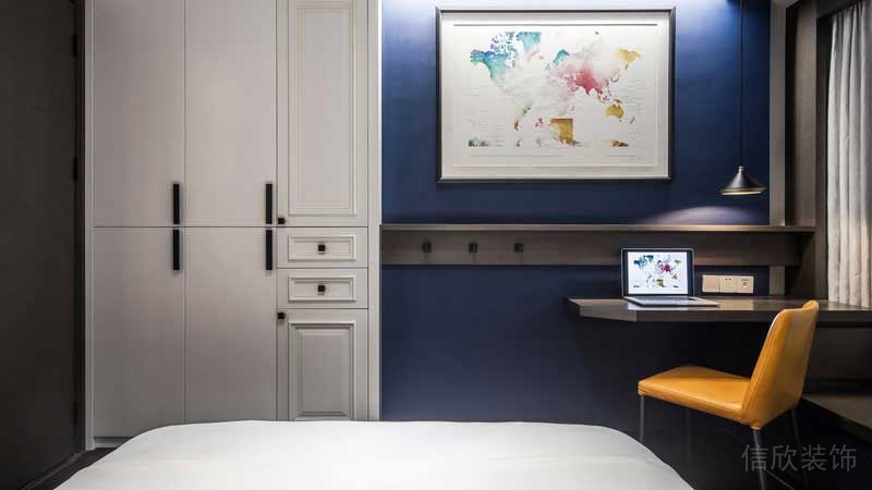 簡(jiǎn)歐風(fēng)格公寓臥室