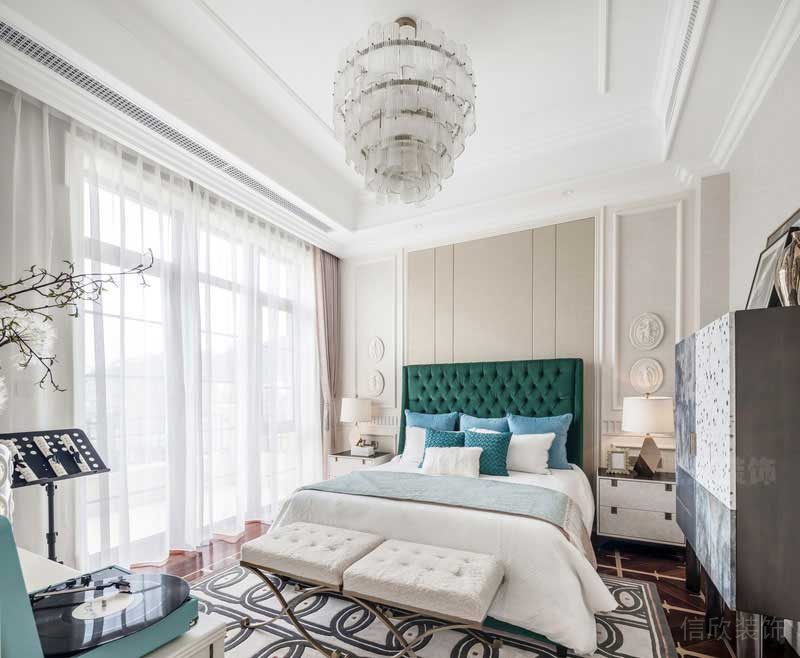 簡(jiǎn)歐風(fēng)格樣板間臥室