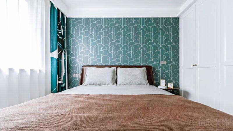 簡(jiǎn)歐輕奢風(fēng)格家居空間臥室