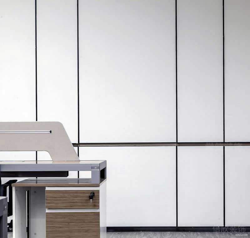 簡約風(fēng)格辦公室公共區(qū)背景墻