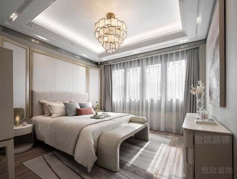 簡約風(fēng)格別墅空間次臥