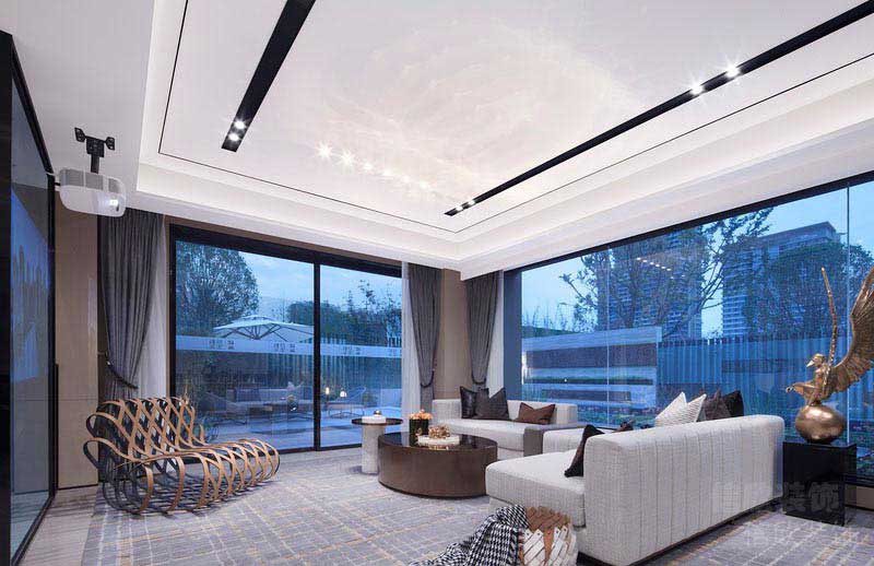 簡約風(fēng)格豪華別墅偏廳