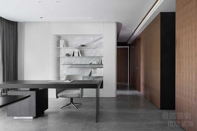 美式極簡(jiǎn)風(fēng)格辦公室副經(jīng)理辦公室