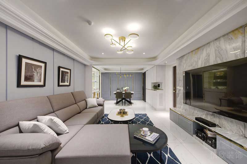 美式輕奢風(fēng)家居客餐廳