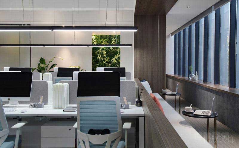 美式現(xiàn)代風(fēng)格辦公室公共辦公區(qū)