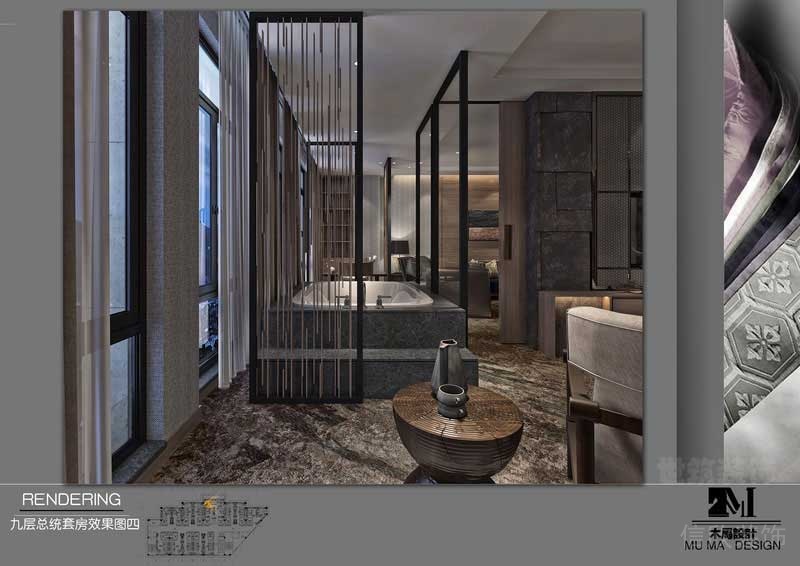 美式現(xiàn)代風(fēng)格酒店豪華套房