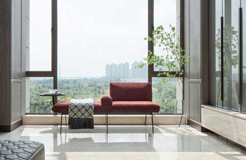 美式現(xiàn)代風家居空間休閑區(qū)