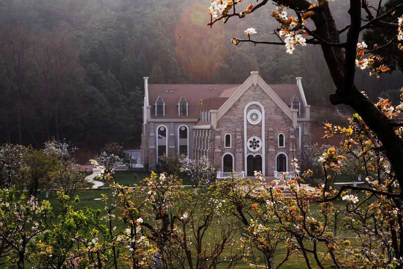 歐式風(fēng)格展廳藝術(shù)空間建筑外觀