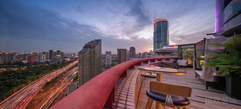 田園風格餐廳露天用餐區(qū)