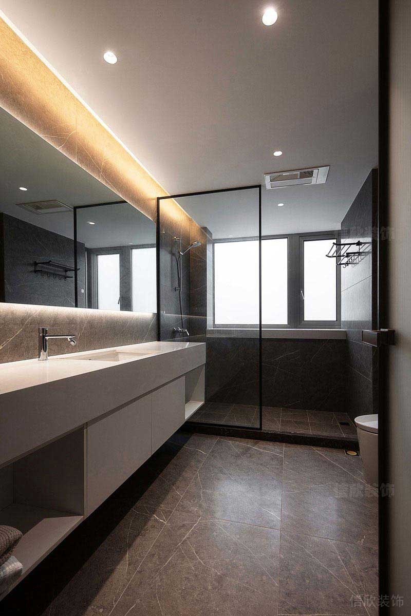 衛(wèi)生間玻璃隔斷設(shè)計(jì)方案