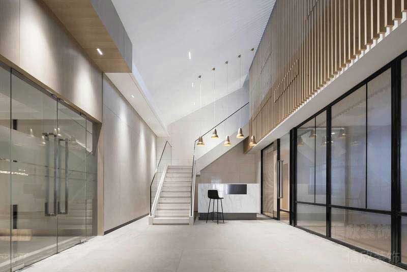 現(xiàn)代辦公室大堂樓梯廳