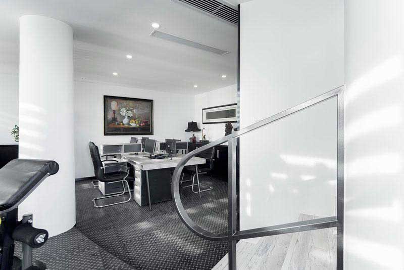 現(xiàn)代辦公室簡潔公共區(qū)