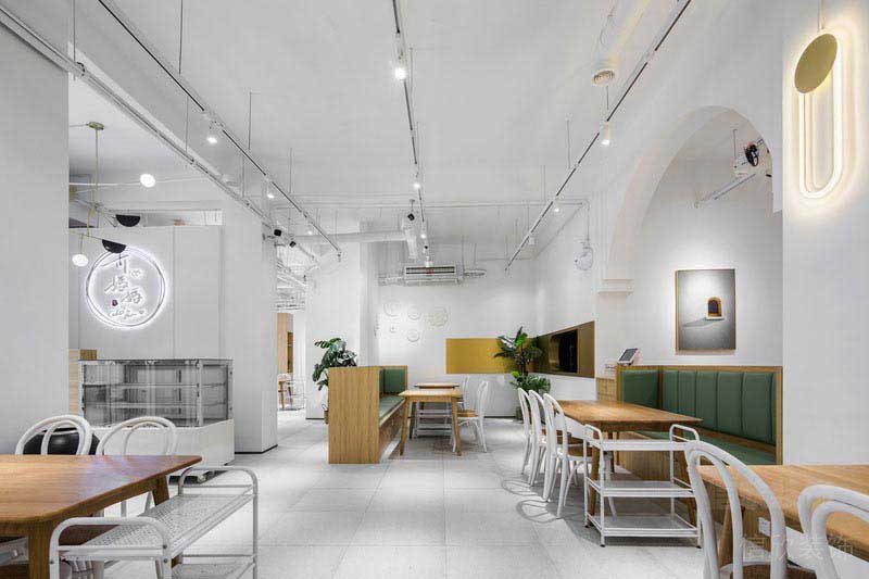 現(xiàn)代北歐餐飲空間家具