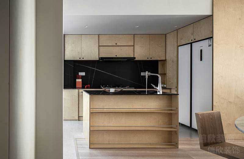 現(xiàn)代北歐風格家居開放式廚房