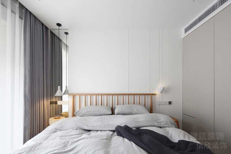 現(xiàn)代北歐風(fēng)樣板間客房