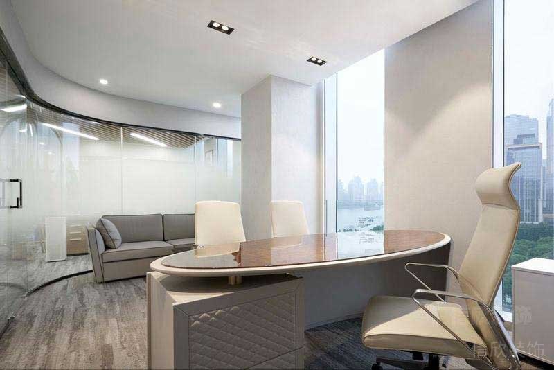 現(xiàn)代風(fēng)格辦公空間經(jīng)理辦公室