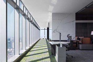 現(xiàn)代風(fēng)格辦公空間陽(yáng)光走廊