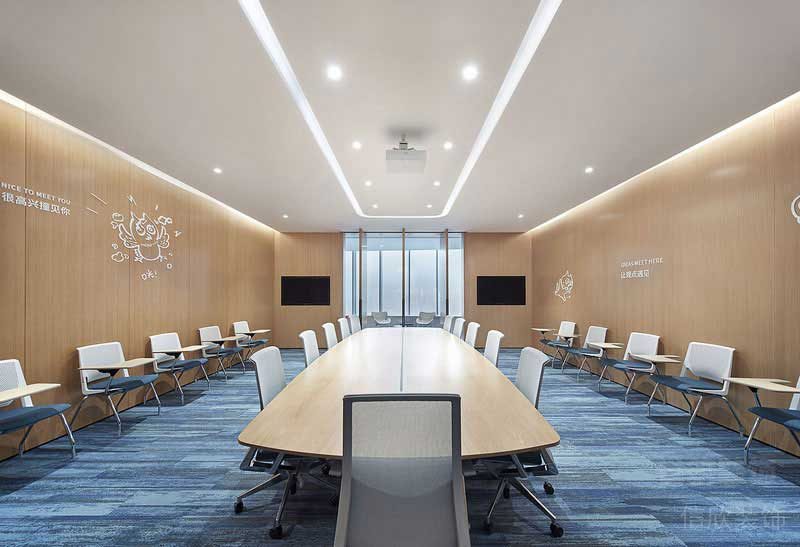 現(xiàn)代風格辦公室多人會議室