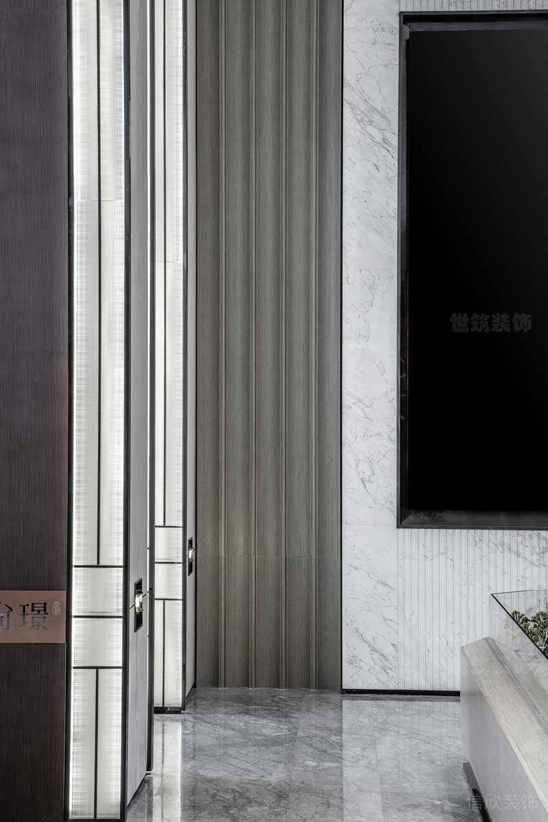 現(xiàn)代風(fēng)格辦公室大堂服務(wù)區(qū)