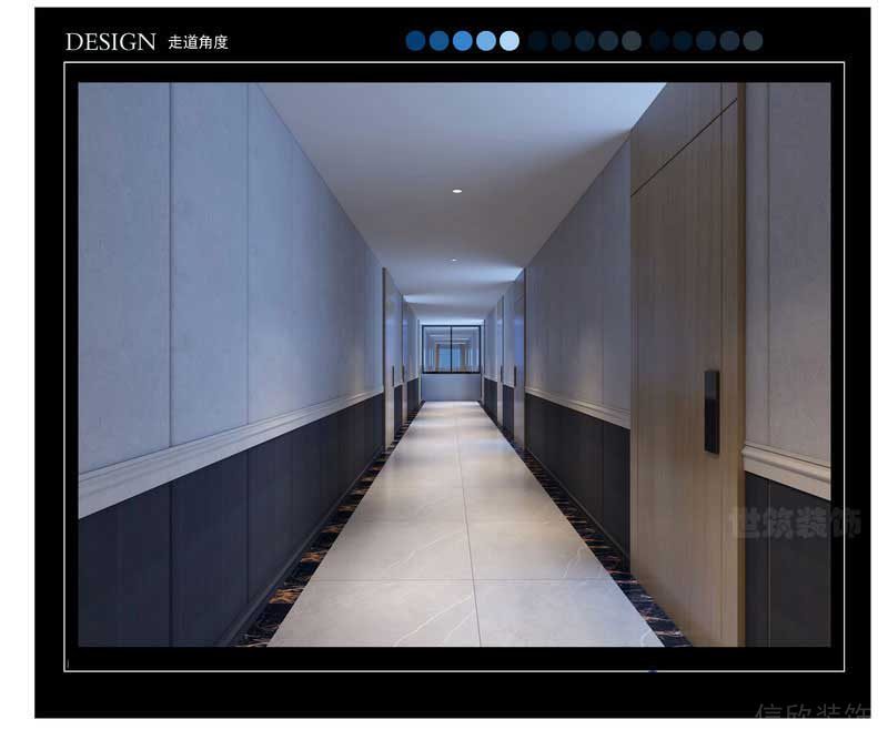 現(xiàn)代風格辦公室過道效果圖