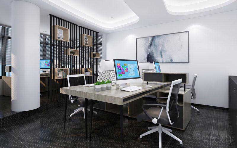 現(xiàn)代風格辦公室公共辦公區(qū)