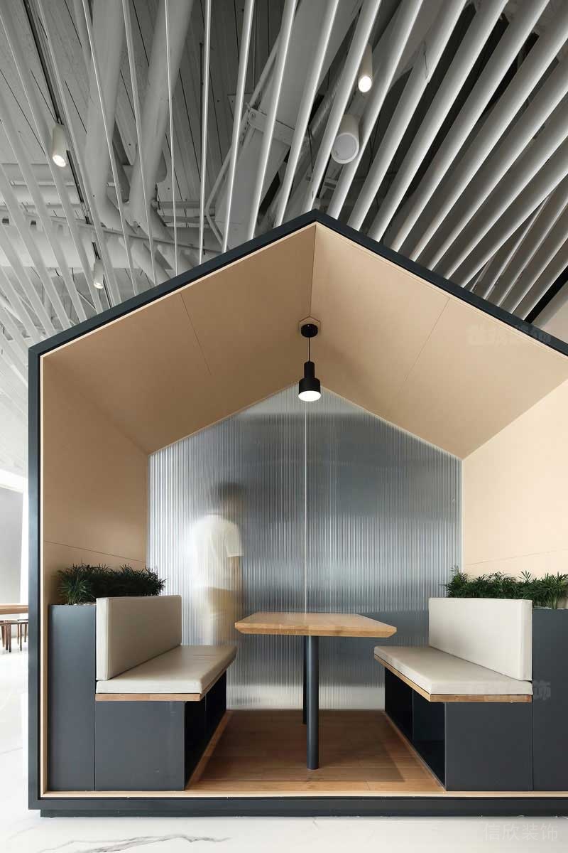 現(xiàn)代風(fēng)格辦公室情景洽談區(qū)