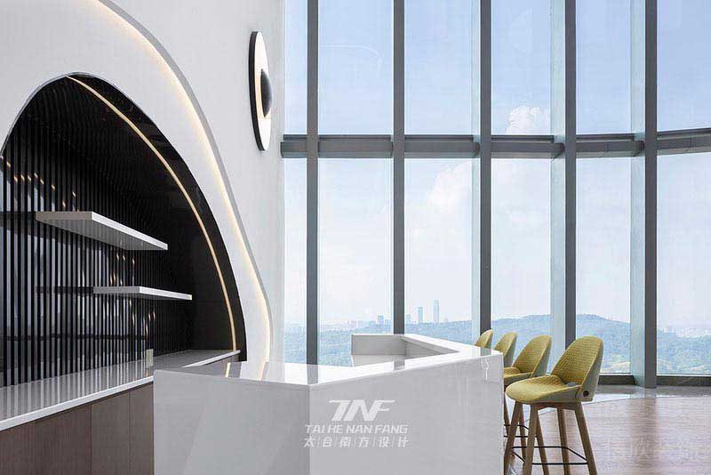 現(xiàn)代風(fēng)格辦公室休閑吧臺