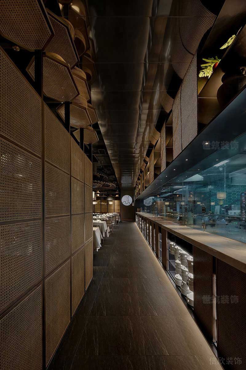 現(xiàn)代風(fēng)格餐廳過(guò)道效果圖