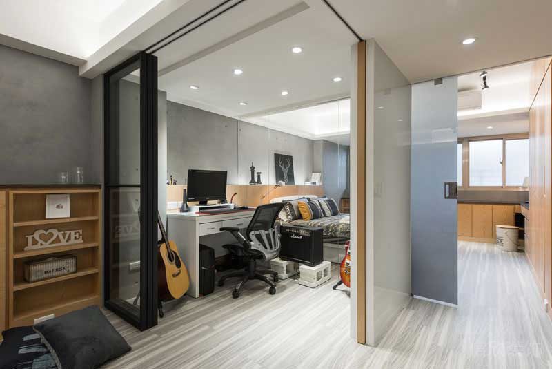 現(xiàn)代風(fēng)格公寓書房